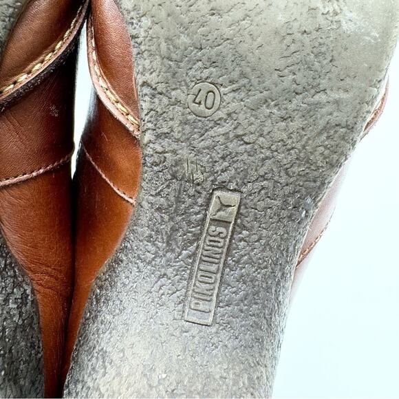 PIKOLINOS Brown Mary Jane Heels - Picture 11 of 14